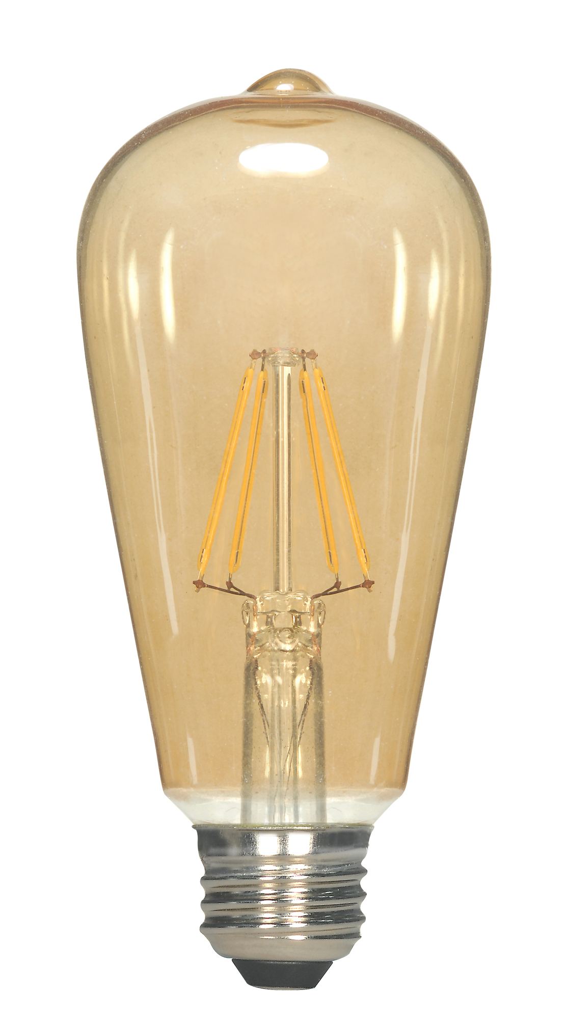 S9579 Omni-Directional LED Lamp, 6.5 W, 60 W Incandescent Equivalent, E26 Lamp, ST19 Shape, 650 Lumens