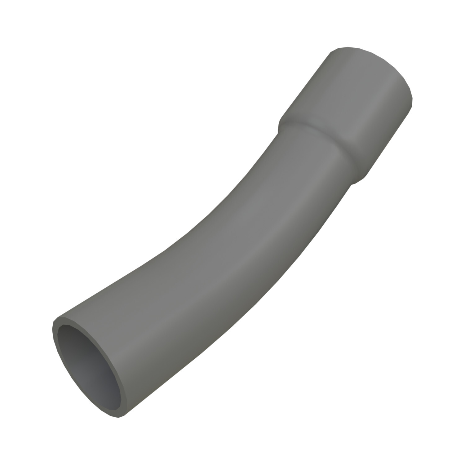 802783 Belled End Standard Radius Conduit Elbow, 2 in Trade, 30 deg, PVC