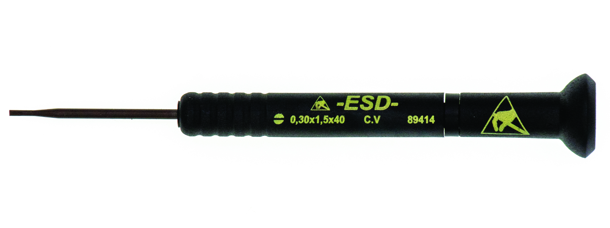 WITTRON ESD 1 3/4 in. Slotted, 3.0mm Tip, 5 1/2 in.