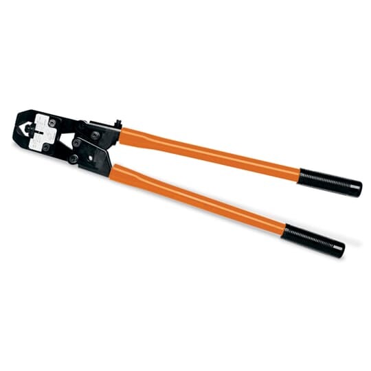 TBM4S Color-Keyed Adjustable Dieless Crimping Tool, 8 to 4/0 AWG, 8 AWG to 250 kcmil Cable/Wire