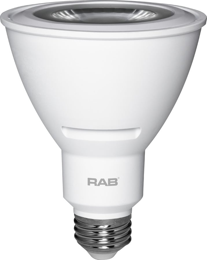 PAR30L-11-830-40D-DIM Flood and Spot Light LED Lamp, PAR30L, E26, 11W, 800 LM, 3000K, 80 CRI, 120V, Dimmable