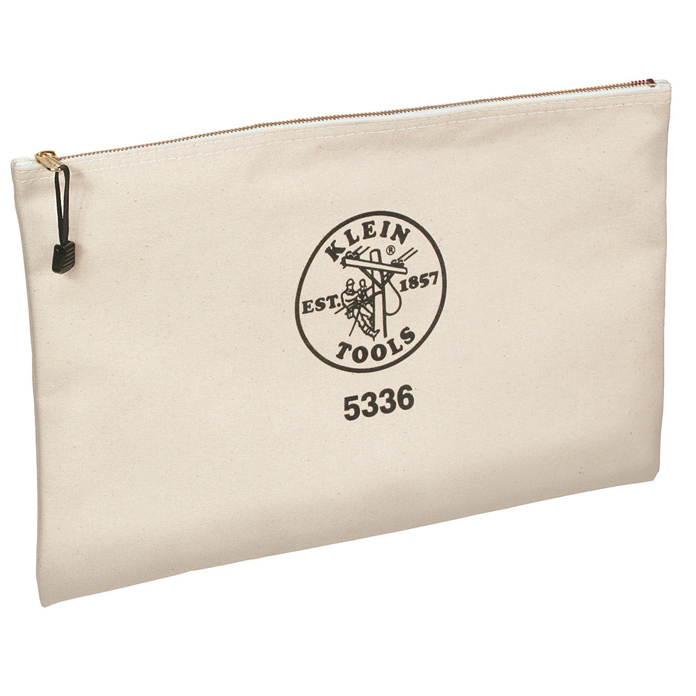 5336 Contractors Zipper Portfolio, #10 Canvas