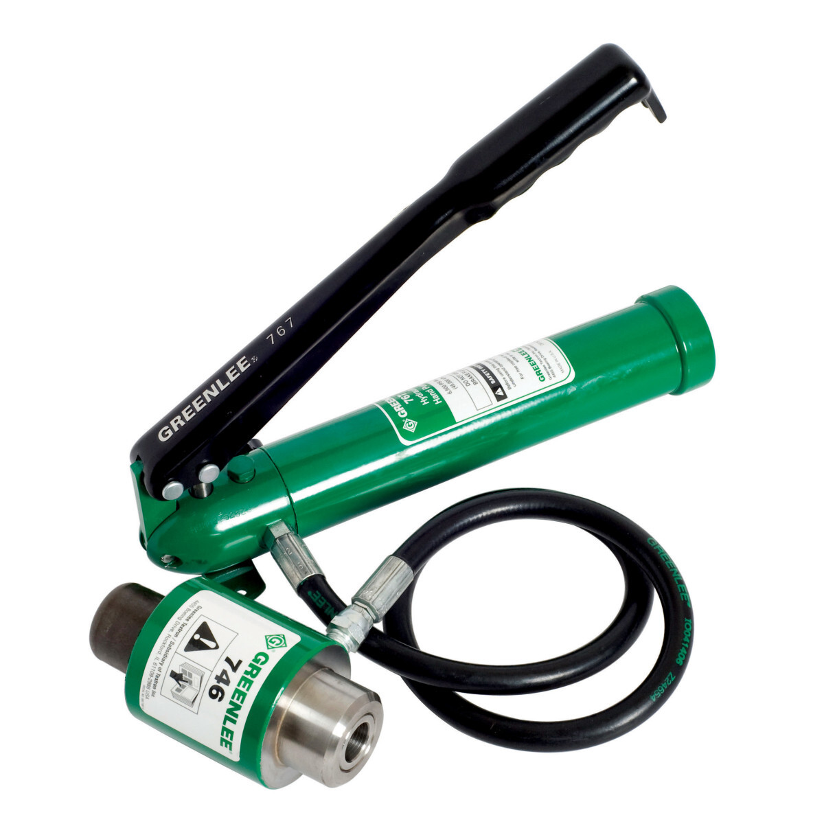 767 1-Speed Manual Hydraulic Hand Pump, 0.0823 cu-in Pump