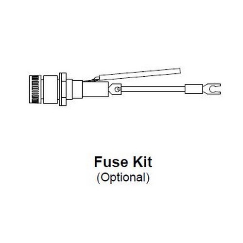 FSFH1 Imperator Class CC Midget Fuse Holder Kit With Lead, 250 V, 30 A, For Use With Fusion General Purpose Enclosed Transformer, Steel