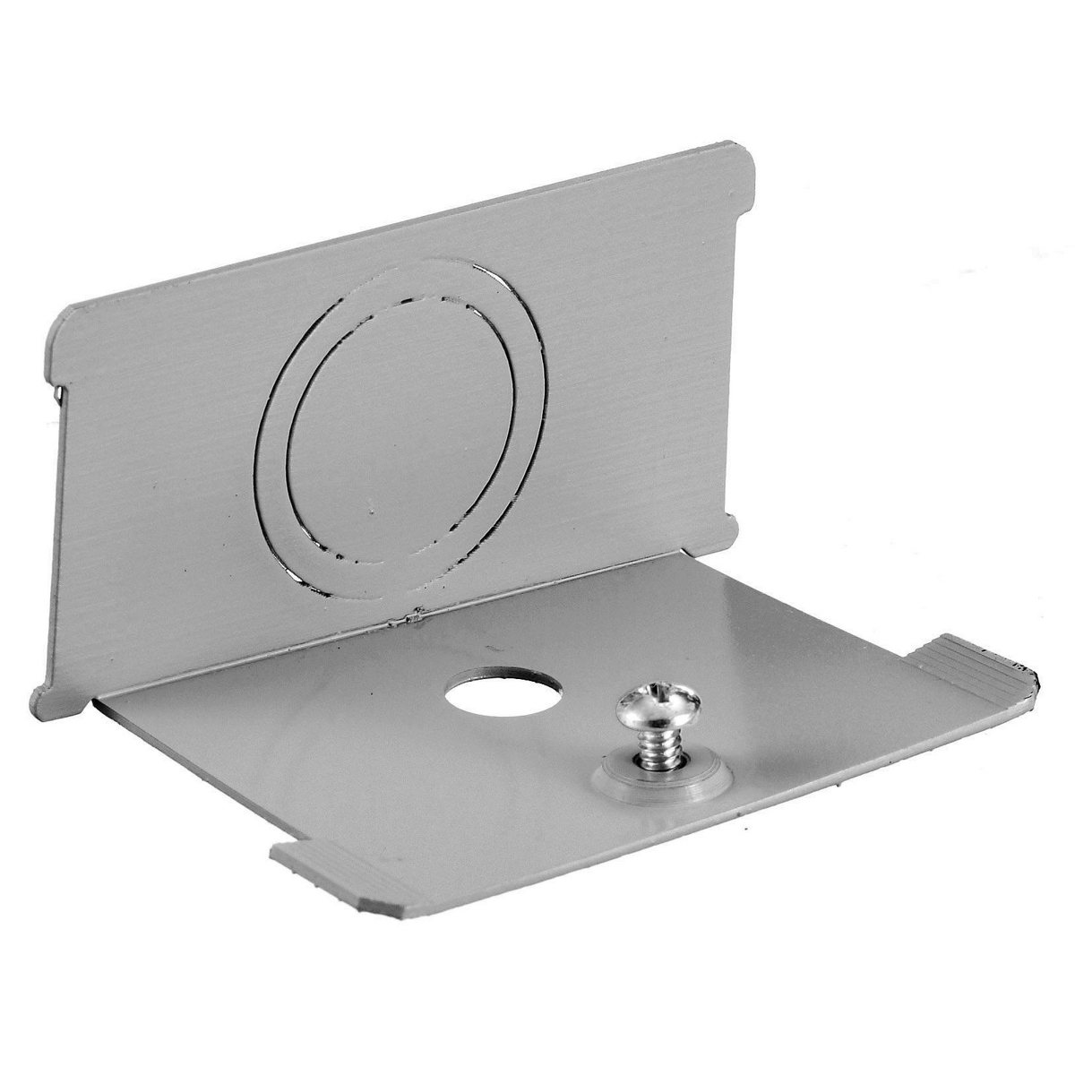 HBL3010BGY HBL3000 Standard End Cap, For Use With HBL3000 Metal Raceway, Rolled Steel, Gray