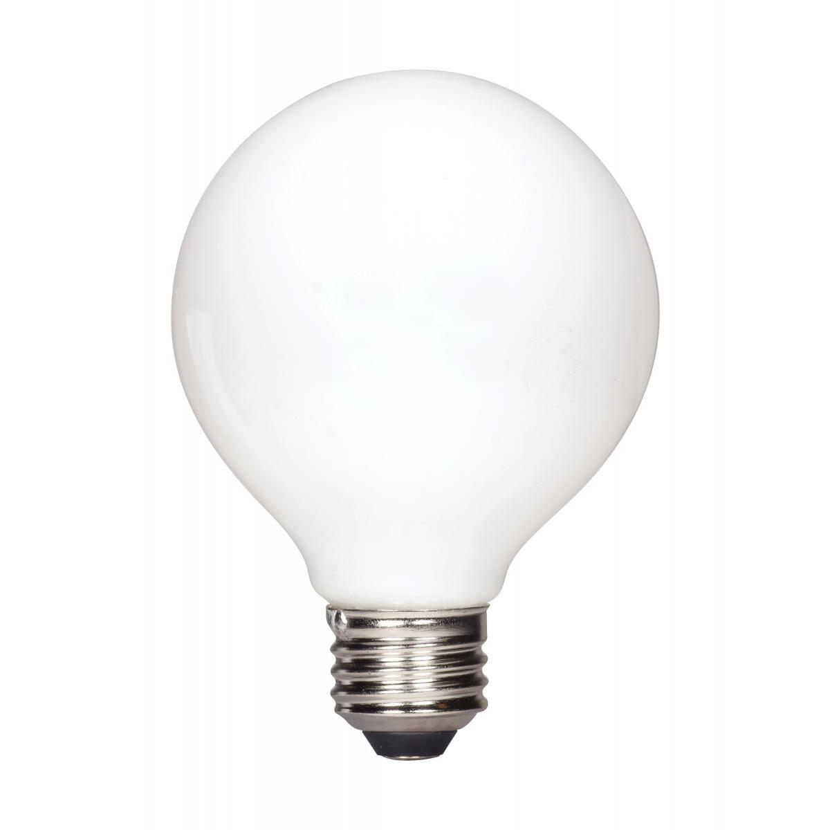 S11366 Forward Dimmable LED Lamp, 5.5 W, 40 W Incandescent Equivalent, E26 Lamp, G25 Shape, 500 Lumens