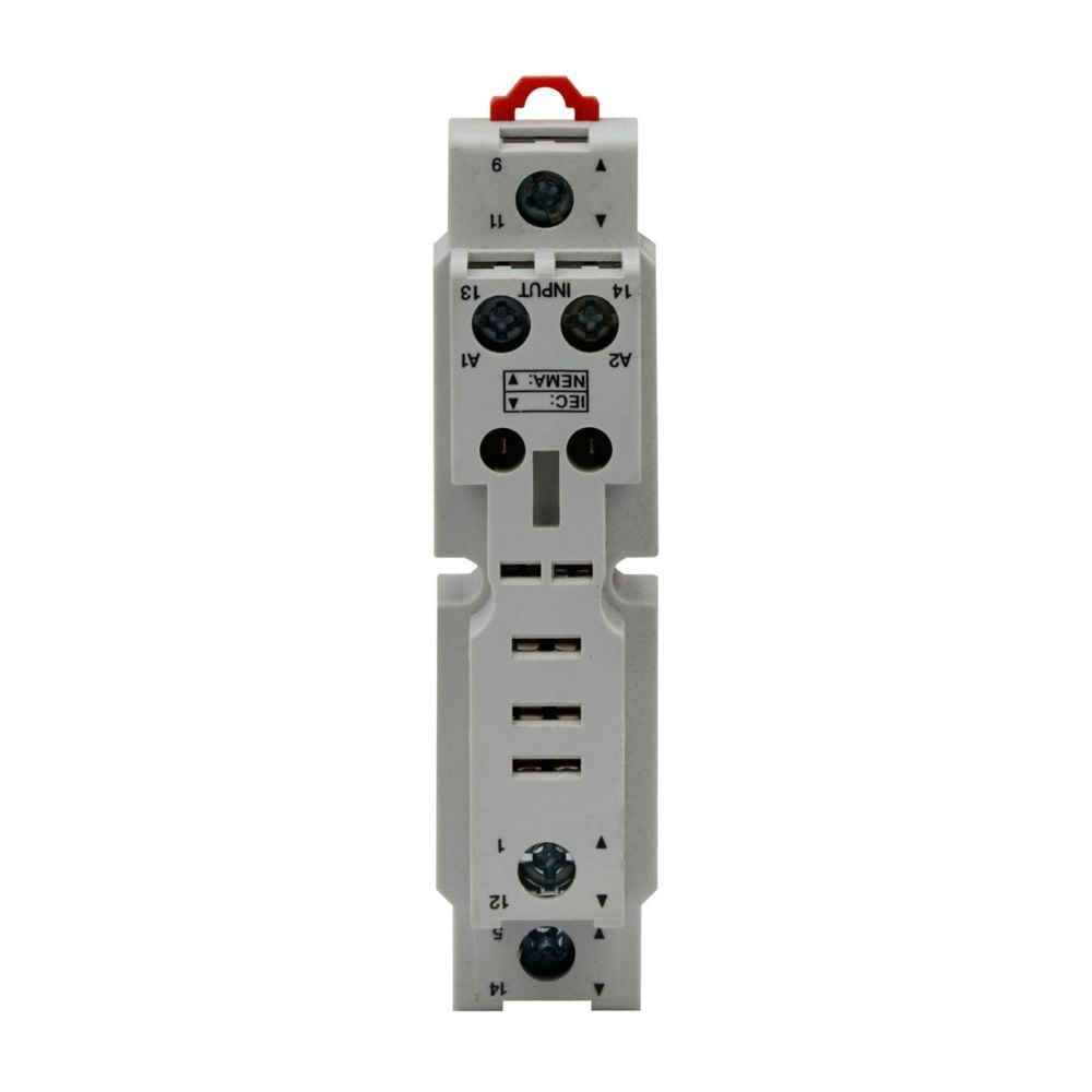 D1PAA Relay Socket, 300 V AC, 20 A, For Use With D1PR1 and D1PF1 Relay, D1PR1 and D1PF1 Relay, 14 Pin