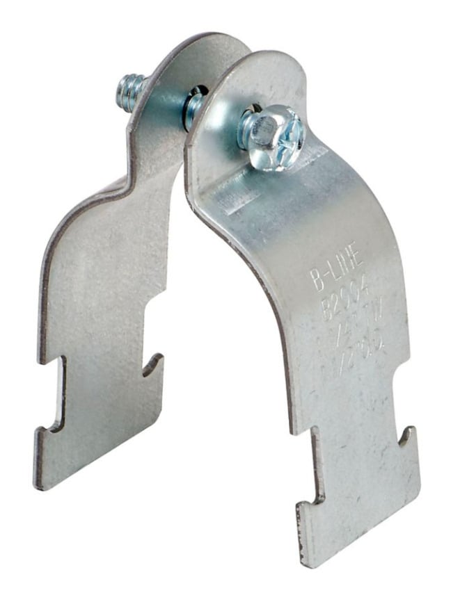 B2003SS4 B2000 2-Piece Conduit/Pipe Clamp, 1 in Conduit, Stainless Steel