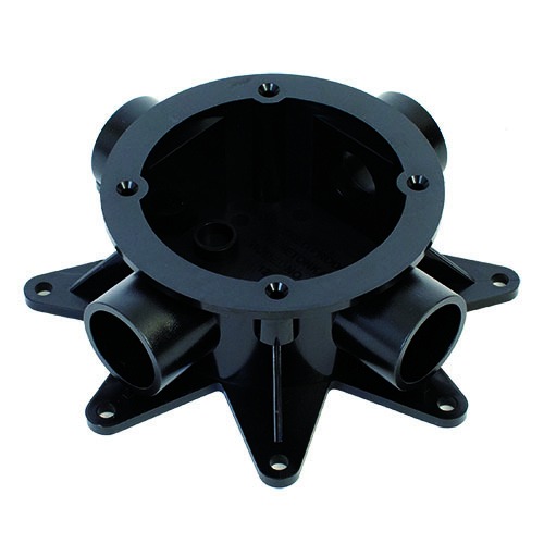 15248 Junction Box With Glue-In Hub, Thermoplastic