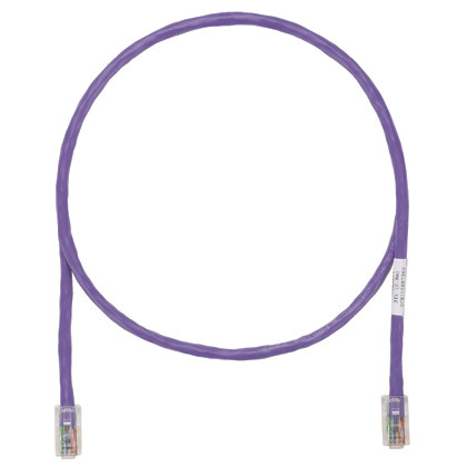 Cu,PC,Cat5e,UTP,Cbl,VL,7ft,EA