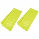 Cooling PVA Towel, High-Visibility Yellow, 2-Pack, Advanced PVA cooling technology