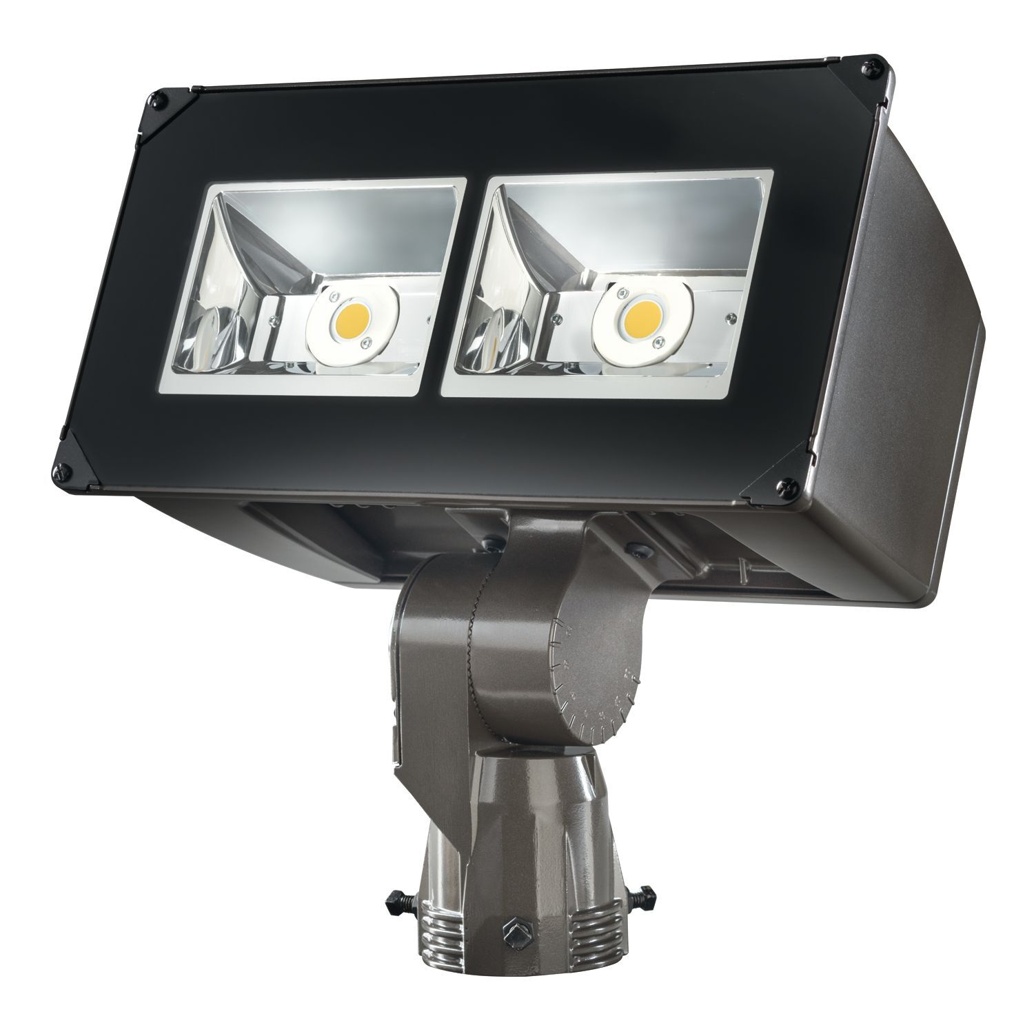 TS2/NFFLD-BZ Lumark Top/Side Outdoor Visor Kit, For Use With LED Outdoor Flood Light, 50000 hr Average Life, 120/277 V AC