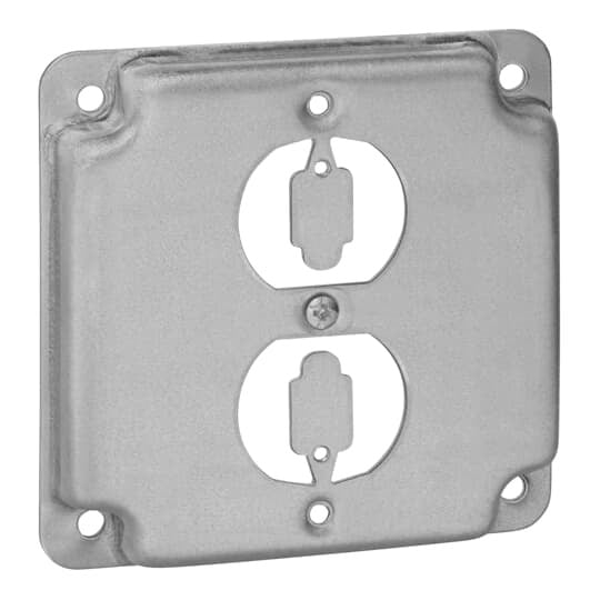 RS-12 Steel City RS Series Surface Cover, 4 in L x 4 in W x 1/2 in D, Steel
