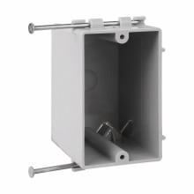 TP2000 Switch - Device Outlet Box With Integral Clamp, PVC, 20.3 cu-in Capacity, 1 Gang, 2-1/4 in W x 3-3/16 in D x 3-3/4 in H