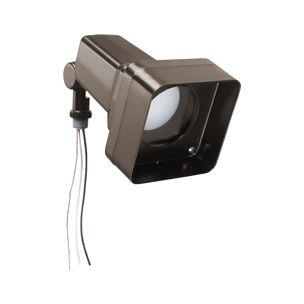 GPI75BR Gard-N-Post GP Series 3-Wire Flood Landscape Light, (1) Lamp, Bronze Powder Coated Housing