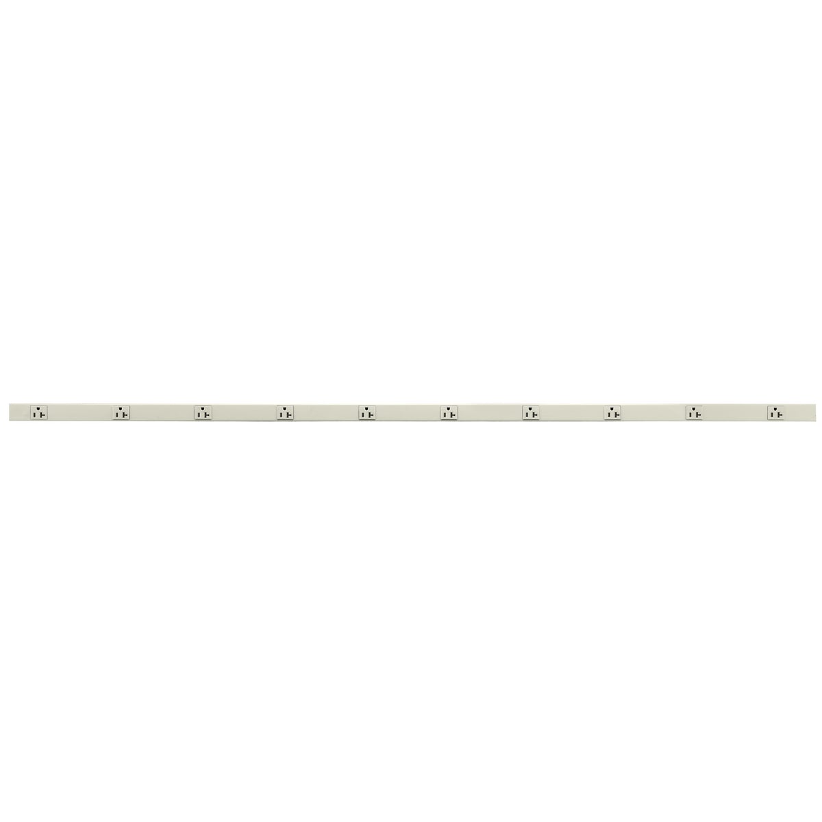 HBL24GB506IV Fully Insulated Pre-Wired Permanently Installed Standard Metallic Raceway, 5 ft L x 1-1/2 in W x 1 in H, Steel