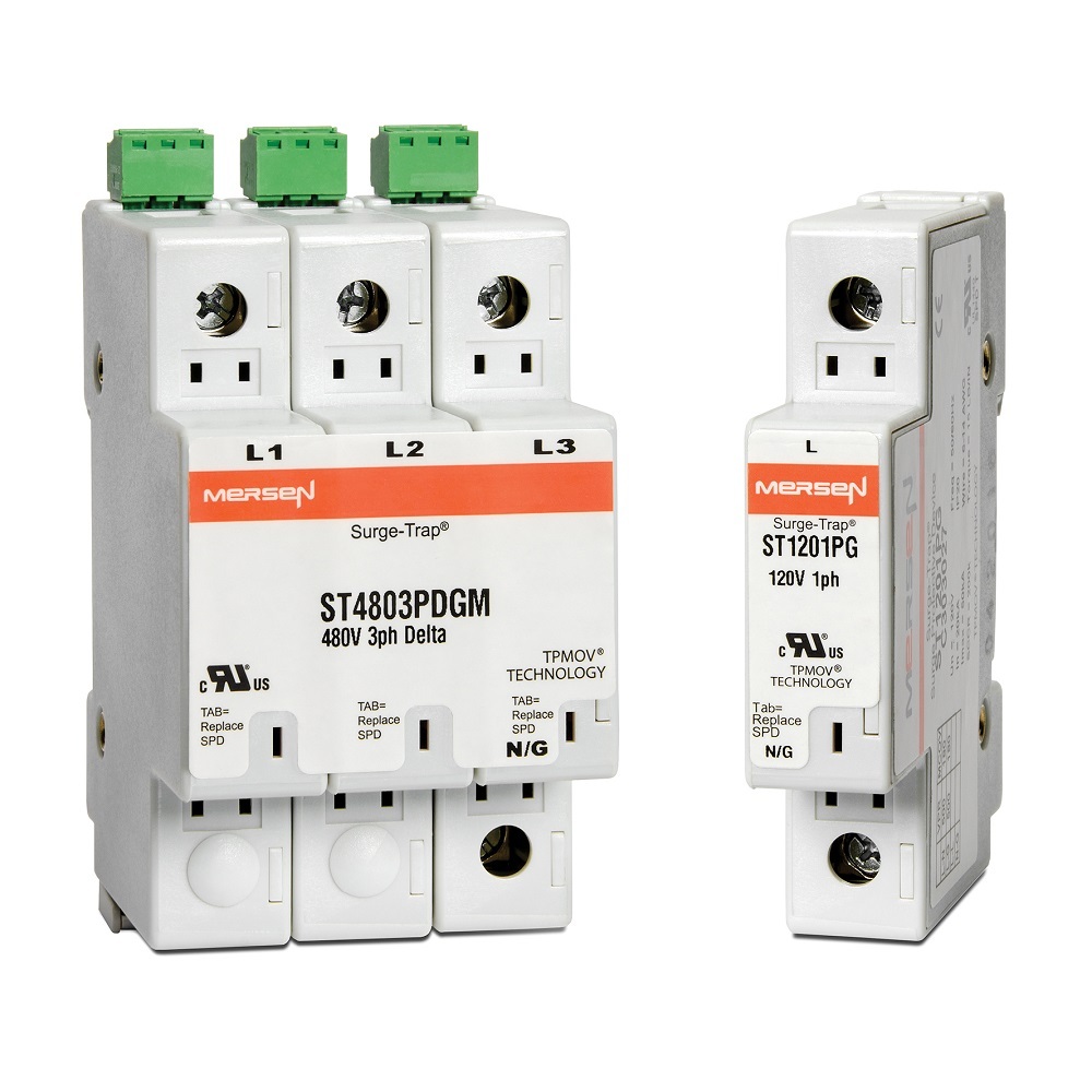 ST1201PGM Surge-Trap Modular Surge Protective Device, 120 V AC, 50/60 Hz, 1 Poles, 200 kA SCCR, 1 Phase