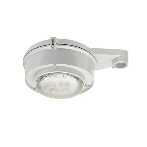 IMLLEDA42P5BU Cylindrical Low Profile Ordinary Location Lighting With NEMA Type V Globe, (70) Lamp, 150 W Fixture, 120 to 277 V AC, Baked Gray Epoxy Powder Coated Housing