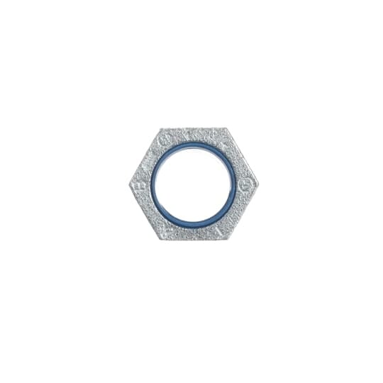 1943 T&B Chase Bushed Conduit Nipple, 3/4 in, For Use With Rigid/IMC Conduits, Malleable Iron, Chromate Coated/Electro-Zinc Plated
