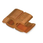 Copper H-Type Compression Connector Main: 4, 2 Solid Copper,   4 Stranded Copper,  Tap: 6, 4, 2 Solid Copper