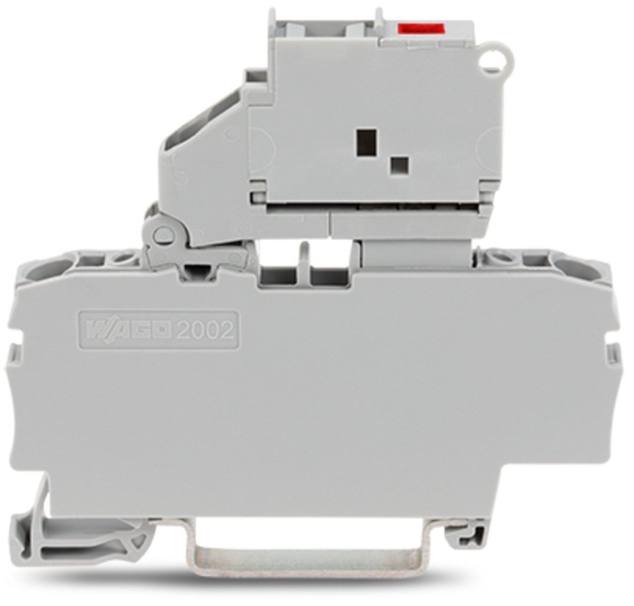 2002-1611/1000-542 2002 2-Conductor Terminal Block, 2.25 in L x 0.24 in W x 2.6 in H, Polyamide