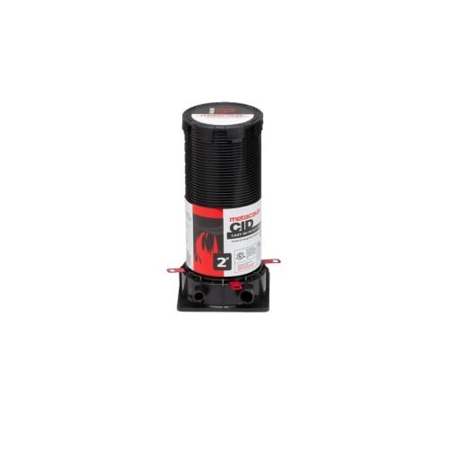 67202 Metacaulk Fire Rated Firestop Cast-In Device, For Use With Combustible Plastic/Metal Pipes, Power and Telephone Cable Floor Penetrations in Multi-Floor Construction, 3 hr Fire Rating