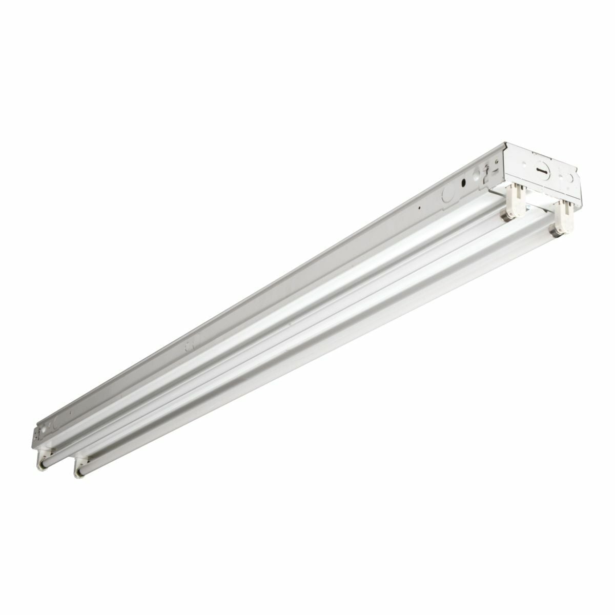 SSF-296HO-120V-EB21-U Metalux Standard Commercial Strip Light Fixture, (2) Lamp, 120 V AC