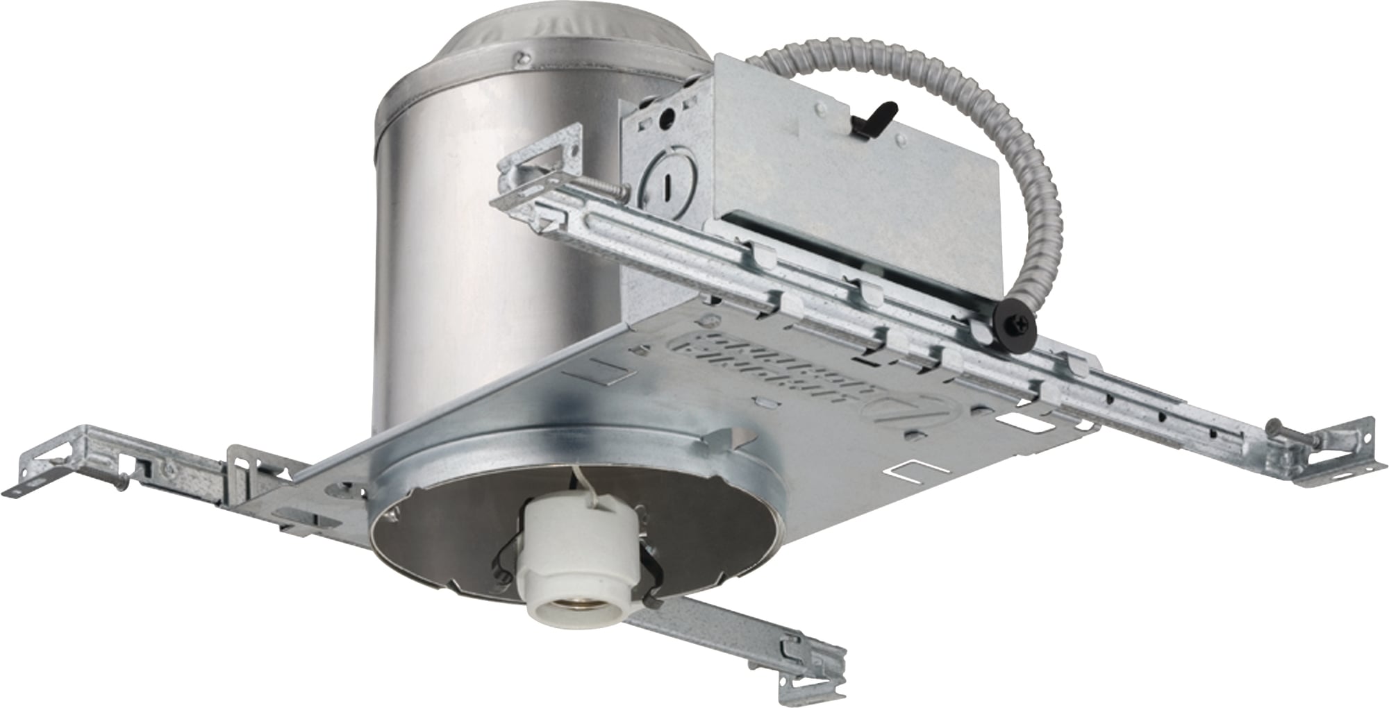 L7X R6 L7X Airtight Contractor Select Downlight Housing, Incandescent Lamp, IC/Non-IC Insulation, 120 V AC, 7 in Ceiling Opening, Steel Housing