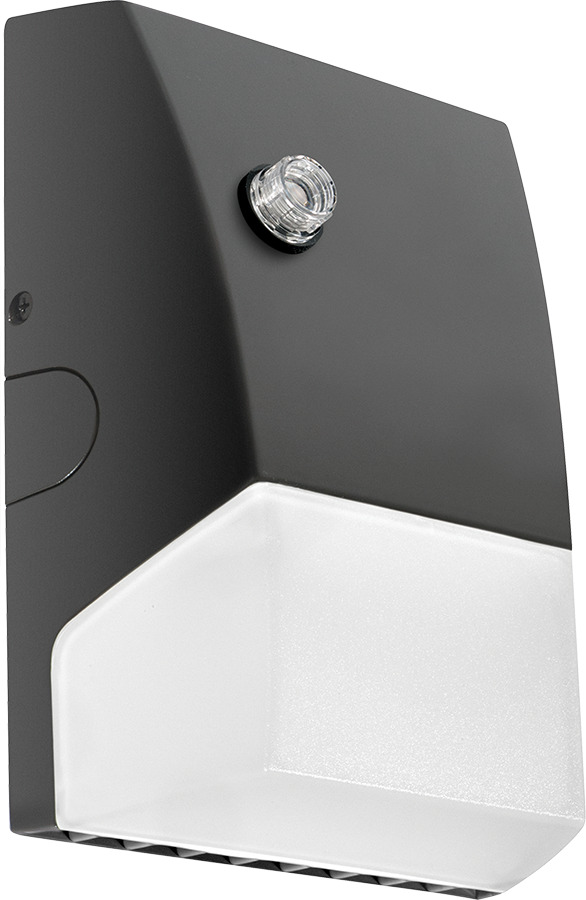 BRISKM48L-740/PCU BRISK Economical Outdoor Wallpack With 120 to 277 V AC Photocell,) LED Lamp, 34.7 W Fixture, 120/208/240/277 V AC, Bronze/Polyester Powder Coated Housing