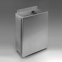 AW1212AP Flat Enclosure Panel, 10.87 in W x 10.87 in H, Aluminum, White