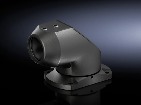6501160 Horizontal Top Mounted Joint, For Use With Support Arm System, Steel, Graphite Gray