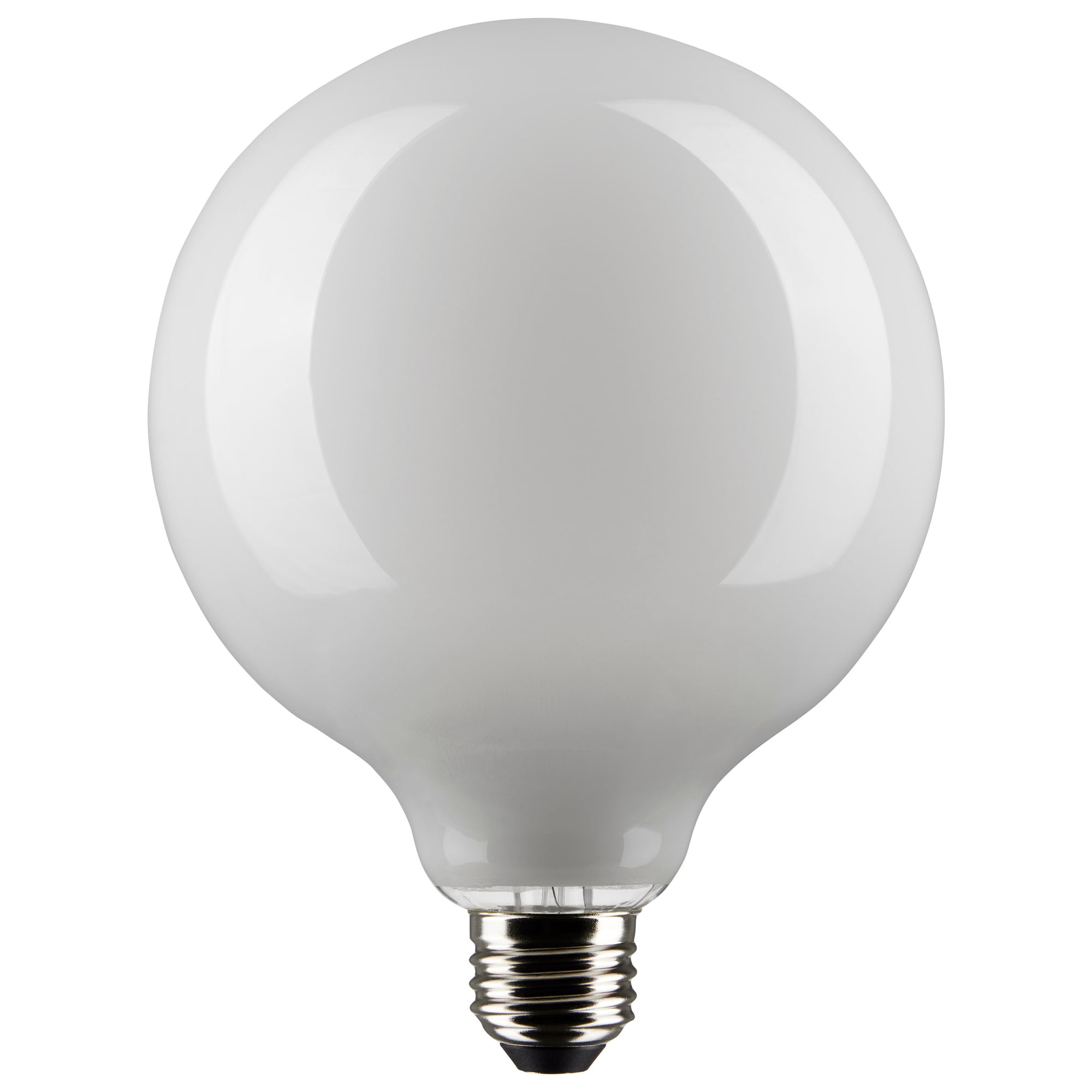 S21261 Dimmable Light Bulb, 8 W, 100 W Incandescent Equivalent, E26 Lamp Base Lamp, G40 Shape, 800 Lumens