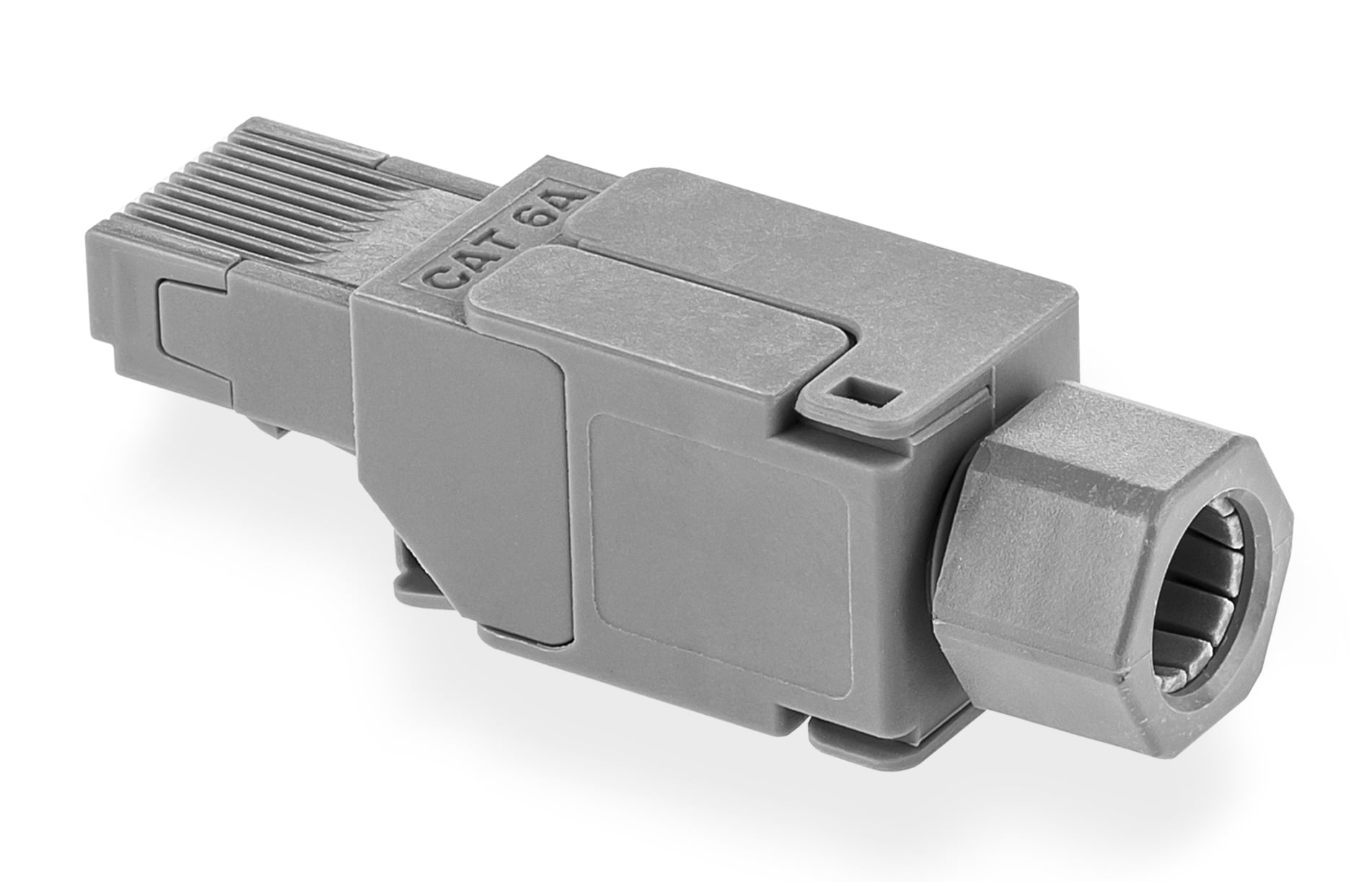 Category 6A Unscreened Modular 8P8C Field-Installable Plug