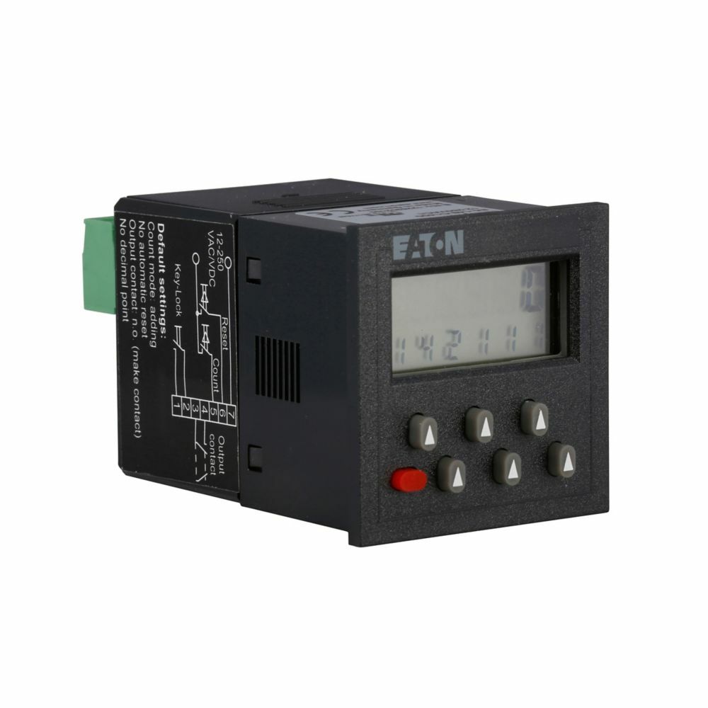 E5-148-C1400 1-Preset Electronic Counter, 6 Digits, LCD Display, 10 Counts per Second