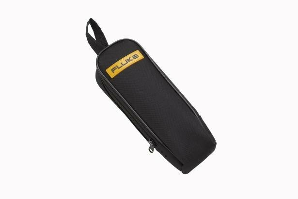 C33 Soft Carrying Case, 2 in H x 4-7/8 in W x 10-7/8 in D, Vinyl, Black/Yellow