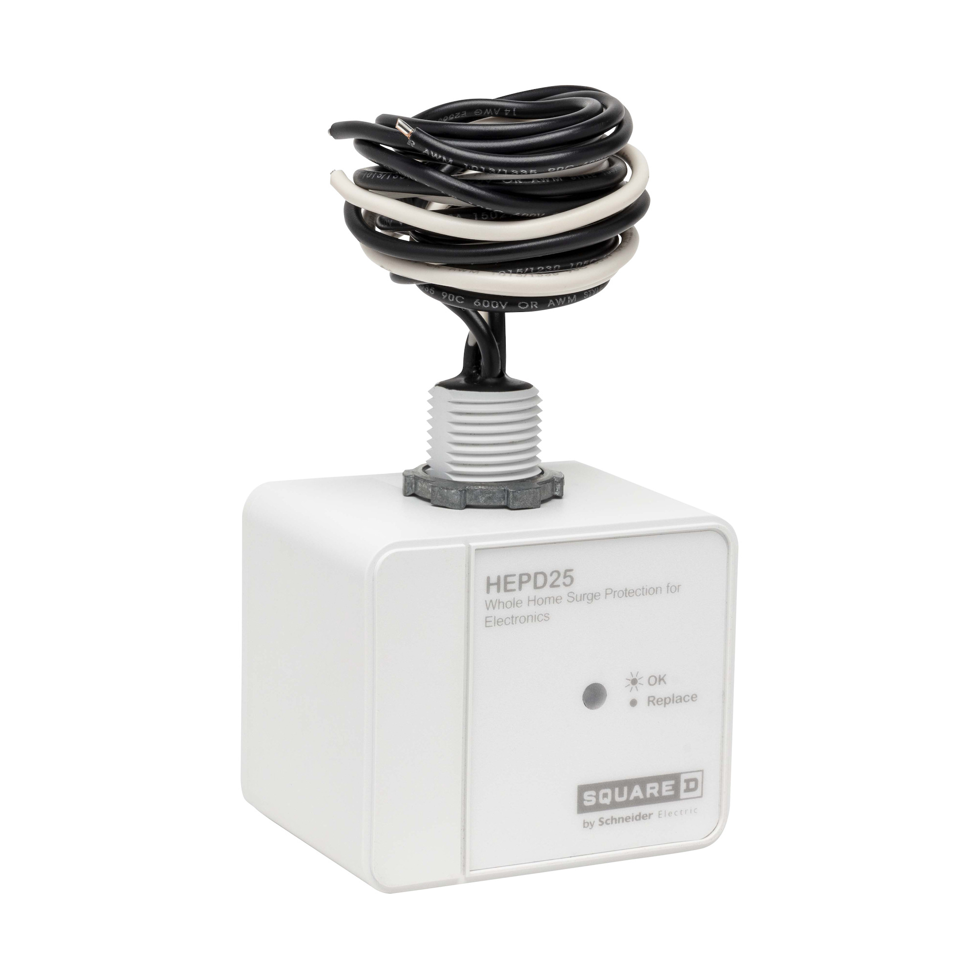 HEPD25C Type 2 Surge Protection Device, 120, 240 V, 22 kA Short Circuit