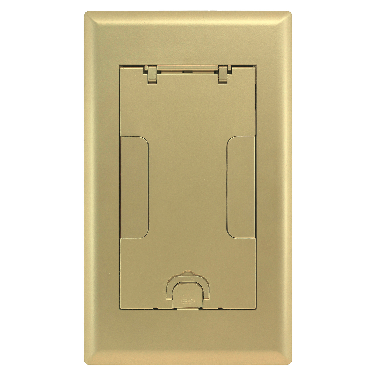 2GAFBCVRBRS AFB Floor Box Cover, 15 in L x 8-3/4 in W, Cast Aluminum