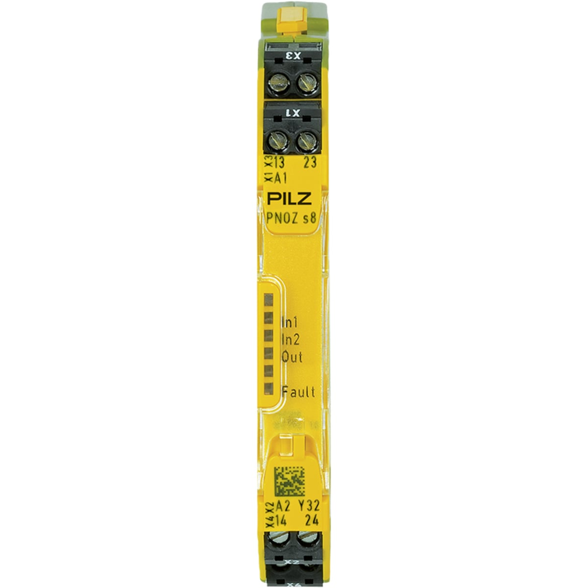 PNOZsigma Contact Expansion, 2 N/O, 1 SC, UB 24 VDC, 12.5mm, Plug-in Screw Terminals, Contact Block for Contact Expansion in Connection with Safety-Related Control Components