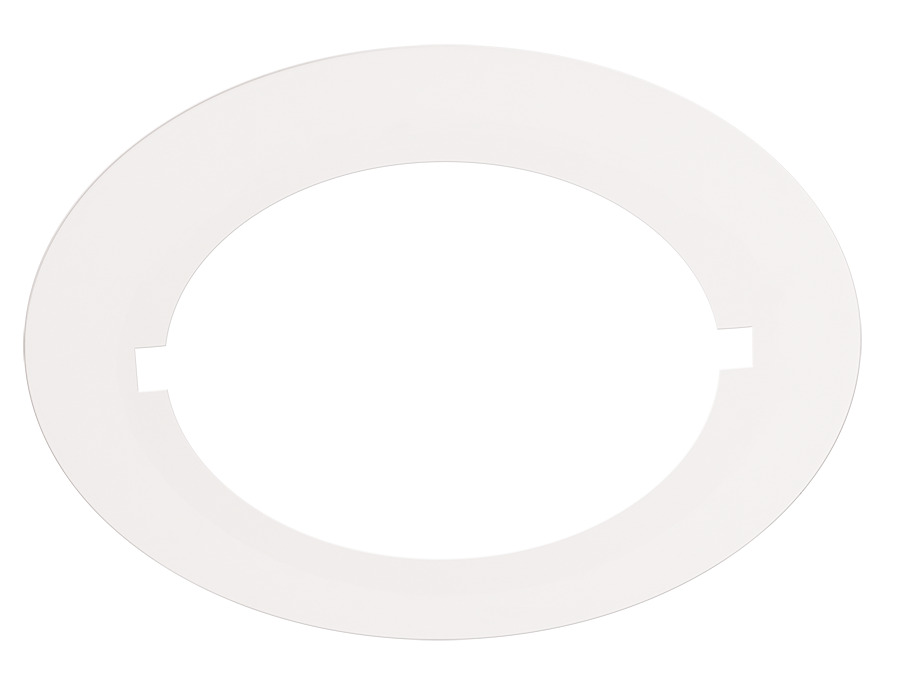 GOOFRING-DLED6 Goof Ring, For Use With DLED 6 in Retrofit Downlight, Aluminum, White
