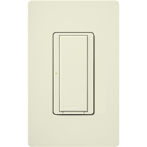MRF2S-6ANS-BI Vive Maestro Wireless Switch, 6 Amp Light/3 Amp Fan, 1 Pole/Multi-Location, Neutral Required, 120V, Biscuit,