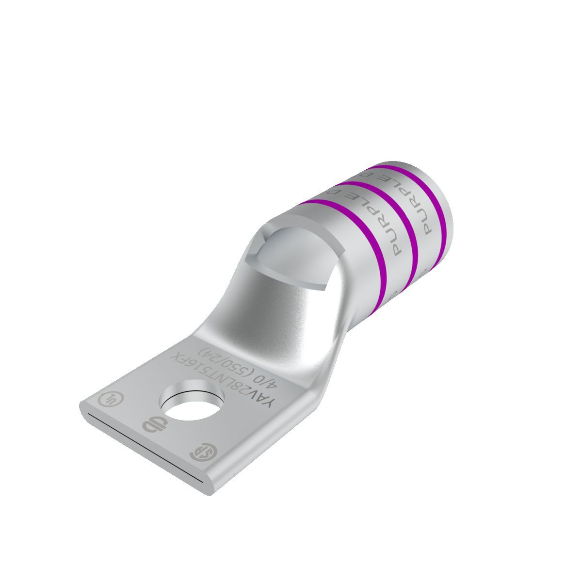 YAV28LNT516FX YA Series YA-TC Compression Terminal, 4/0 AWG Conductor Copper Conductor, 5/16 in Stud
