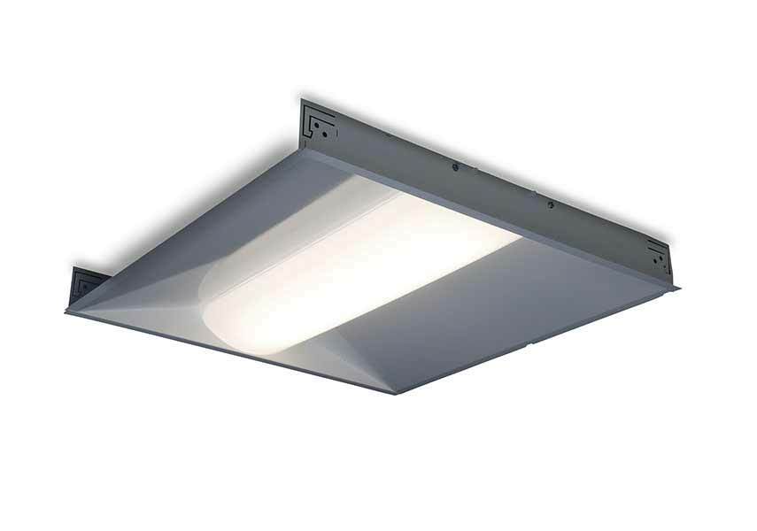 LVT22B033MM840VQLTWHTE LVT LED Troffer, 120 to 277 V AC, Electrogalvanized Cold Rolled Steel Housing