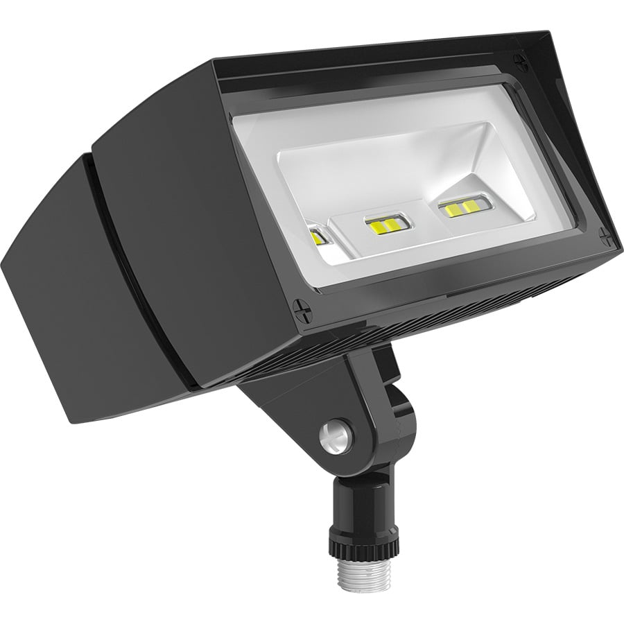 FFLED18/PCU Floodlighting With On/Off Driver, Universal Photocell,) LED Lamp, 23 W Fixture, Bronze Housing