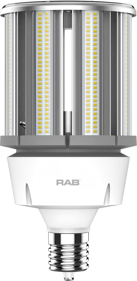 HID-100-EX39-830-BYP-PT Type B HID LED Replacement Lamp, 100 W, EX39 Lamp, Post Top Vertical Shape, 13000 Lumens