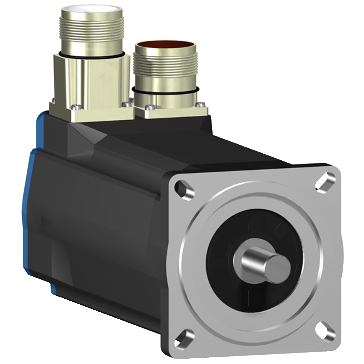 BSH0701P02F2A BSH Series 1-Stack 6-Poles Untapped, 480 V, 5.7 A, 5000,3000 rpm speed, Flange mount