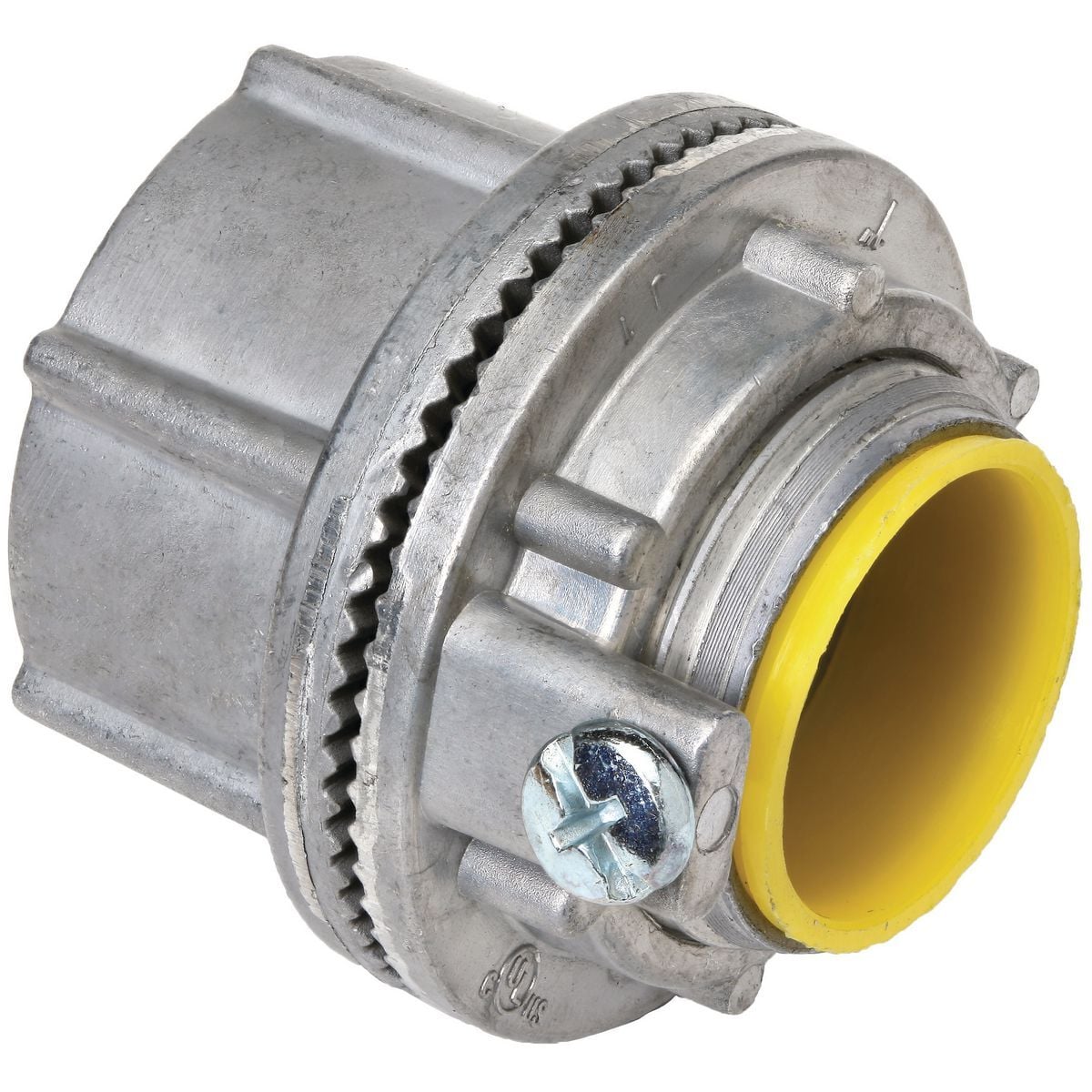 WH-2G Weatherproof Conduit Hub With Ground Screw, 3/4 in, For Use With NEMA 2, 3, 3R, 4, 12, 13 Enclosure, Die Cast Zinc, Natural