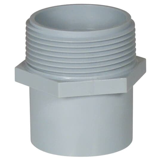 E920J Carlon Non-Metallic Conduit Adapter, 2 in, Male Thread, PVC