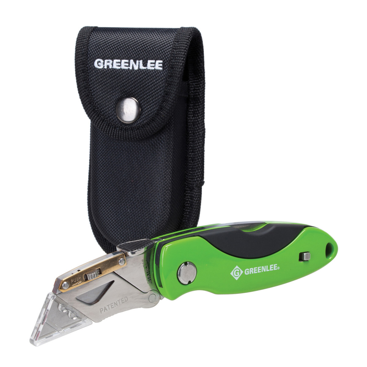 0652-23 Heavy Duty Lockback Folding Utility Knife, Standard Utility Blade, Stainless Steel Blade, 5 Blades Included, 8.9 in OAL