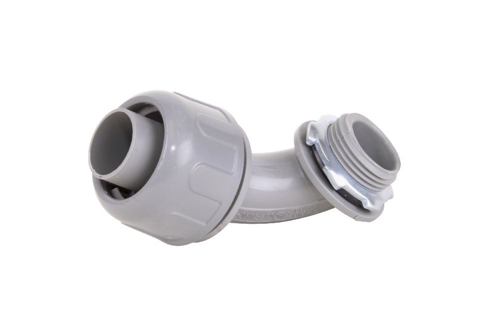 065310 Kwikflex Non-Metallic 13 Elbow, 3/4 in Trade, 90 deg, Nylon 6
