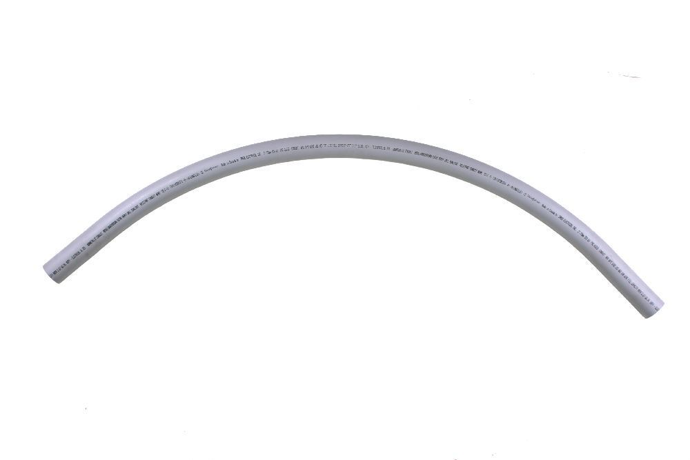 068775 Plain End Spigot Conduit Sweep, 2 in Dia, 90 deg, 36 in Radius, PVC